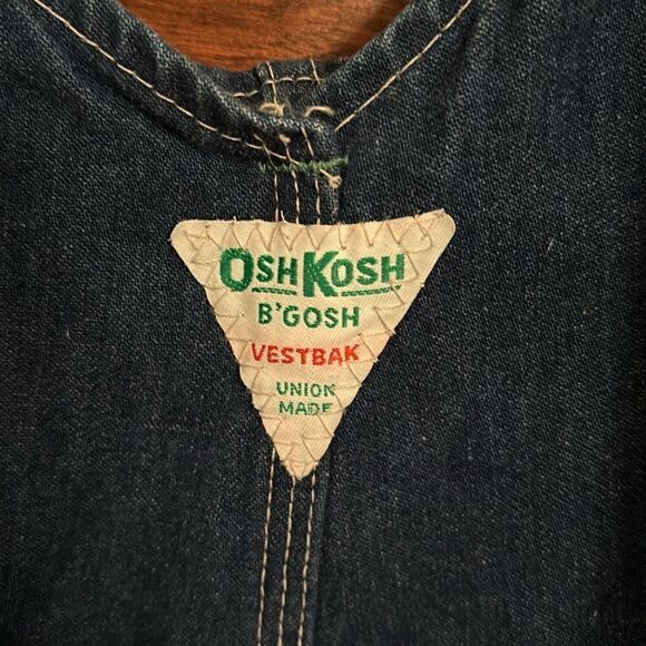 Vintage OshKosh Bib Overalls - 34 x 36 - Picture 4 of 7